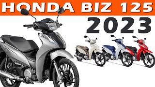 NOVA BIZ 125 2023 O Que MUDOU na BIZ 125 para 2023 [upl. by Farra]