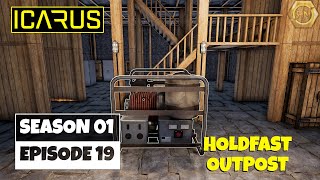 Biofuel Generator 🔥 Powering The Lights Icarus Outpost Gameplay S01E19 [upl. by Ariam]