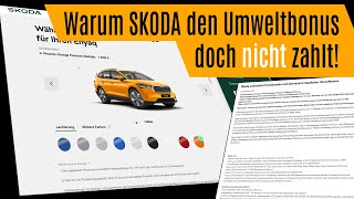 Skoda zahlt mir den Umweltbonus doch nicht [upl. by Clara]