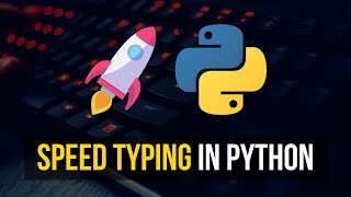 Speed Typing Test in Python [upl. by Ikkir]