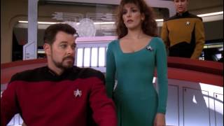 Riker is receiving 285000 Hails Star Trek TNG HD [upl. by Rondon319]