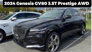 2024 Genesis GV80 25 Turbo V6 Prestige AWD [upl. by Alsi152]