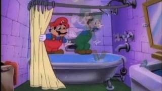 The Super Mario Bros Super Show Cartoon Intro [upl. by Mahau945]