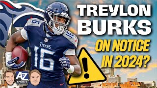 Titans coaches unofficially put WR Treylon Burks on notice with press conference comments [upl. by Ebneter268]