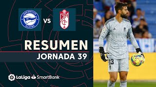 Resumen de Deportivo Alavés vs Granada CF 11 [upl. by Nahtnoj]