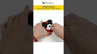 LEGO Speed Build Mickey Mouse Brick Sketches lego legospeedbuild legobuild [upl. by Yobybab178]