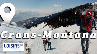 CransMontana  Des itinéraires pédestres pour tous les goûts [upl. by Lebar58]