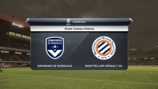 Girondins de Bordeaux  Montpellier HSC PES 2013  Ligue 1 20122013 32ème Journée  CPU Vs CPU [upl. by Narud]