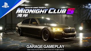 Midnight Club 5  Garage Gameplay 2023  PS5 [upl. by Arvin213]