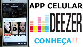 Deezer no Celular  App de Música  Conheça [upl. by Aerdnahs]