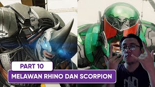 PART 10 Rhino dan Scorpion Keterlaluan II Marvel Spiderman Remastered [upl. by Clorinda269]