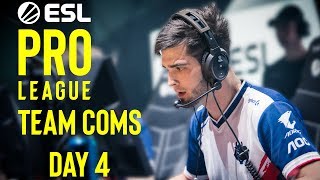 THROUGH THE SMOKE  ESL Pro League Team Comms Highlights Quarterfinals [upl. by Aeslek506]