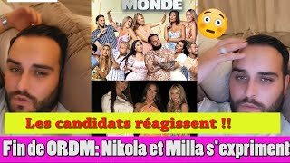 FIN ORDM MILLA JASMINE ET NIKOLA LOZINA SEXPRIMENT POUR LA PREMIÈRE FOIS SUR LE PROGRAMME [upl. by Schellens204]