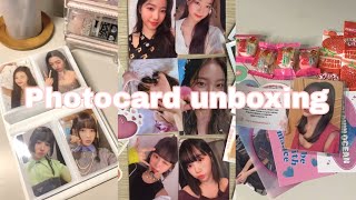 Photocard unboxing 💓✨  tiktok compilation 💞 [upl. by Euqinobe]