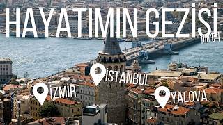 1 Haftada 5 Şehir Gezdim Tatil Vlog 1 [upl. by Whetstone]