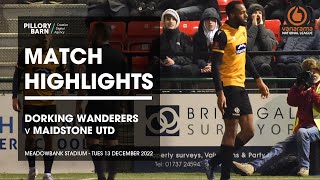 Highlights Dorking Wanderers v Aldershot Town  281023 [upl. by Enair]