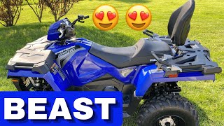 2021 Polaris Sportsman 570 Touring ATV Overview  First Impressions [upl. by Ramsdell]