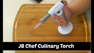 How to Fill a Creme Brulee Torch  JB Chef Culinary Torch Unboxing  Amy Learns to Cook [upl. by Stoat]