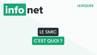 Le SMIC cest quoi  définition aide lexique tuto explication [upl. by Myriam]