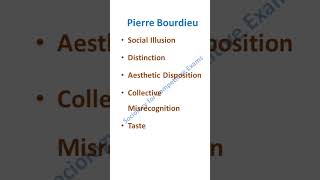 Pierre Bourdieu  UGC NET Sociology  Sociological Concepts  GATE Sociology  Bourdieu Sociology [upl. by Fenella]