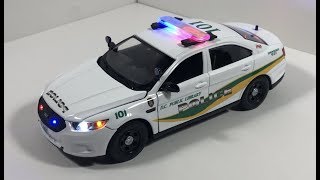 124 DC Public Library Police Ford Taurus with Working Lights CUSTOM ORDER [upl. by Jabez776]