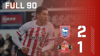 Full 90  Ipswich Town 2  1 Sunderland AFC [upl. by Repmek]