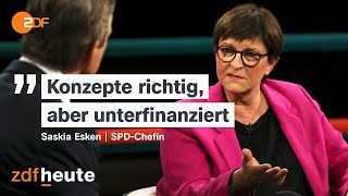 Esken über die Wahlniederlage der SPD  Markus Lanz vom 13 Juni 2024 [upl. by Salot]