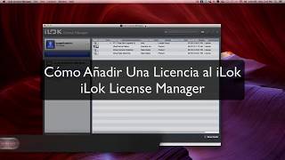 iLok Como Añadir Una Licencia a tu iLok  Jorge Silvestrini [upl. by Polinski]