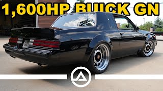 1600 hp Twin Turbo Buick Grand National Custom Built by Roadster Shop [upl. by Sid]