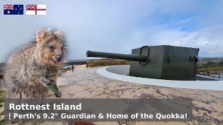 Rottnest Island  The worlds most adorable coastal defence emplacement [upl. by Aihsila374]