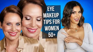 Simple Daytime Eye Makeup Tips for Women over 50 [upl. by Anirahc]