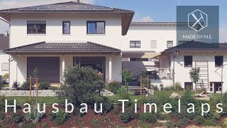 Hausbau Zeitraffer  So wird ein Massivhaus gebaut [upl. by Assisi]