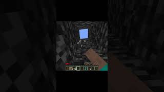 minecraft escape from a hole Worlds Smallest Violin · AJR minecraft shorts [upl. by Yblehs]