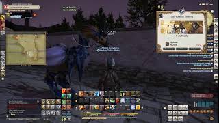 FFXIV  Ice Barding Chocobo Companion Showcase [upl. by Emiaj]