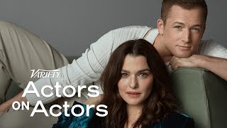 Taron Egerton amp Rachel Weisz  Actors on Actors [upl. by Liagiba]