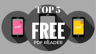 Top 5 Free PDF Readers for Android [upl. by Canice]