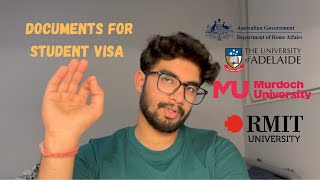 Documents required for Australia study visa  Study in Australia  Perth [upl. by Rotberg683]