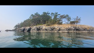 Kayaking at Deception Pass  Deception Pass State Park WA [upl. by Blackmore]