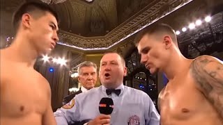 Dmitry Bvol vs Trent broadhurst KNOCKOUT BOXING [upl. by Alver]