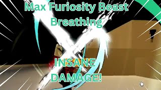 Max Furiosity Beast Breathing ShowcaseProject Slayers [upl. by Joey]