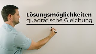 Lösungsmöglichkeiten quadratische Gleichungen  Mathe by Daniel Jung [upl. by Anirdnajela]