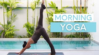 15 MIN MORNING YOGA FLOW  Wake Up amp Feel Energised [upl. by Rajewski]