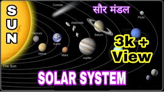 सौर मंडल सौर मंडल के 8 गृह  solar system  solar system planet  wifistudy [upl. by Atinauj948]