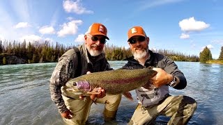 Alaska Fly Fishing at Tower Rock Lodge Alaska [upl. by Wanids626]