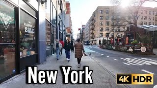 New York City Walk Manhattan SoHo  NoHo Virtual Tour  4K HDR USA Travel Video [upl. by Eidoc]