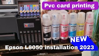 L805 epson driver  New Printer Installation amp Epson L805 Resetter January 2024 [upl. by Thamos]