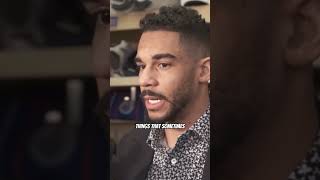 Evander Kane On Being A Healthy Scratch Last Game hockey nhl [upl. by Sidnac]