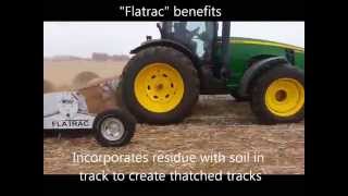 TPOS Flatrac wheeltrack renovator [upl. by Retrop349]