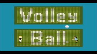 VOLLEYBALL CLASSIC OLD RETRO NINTENDO SPORT VIDEO GAMES [upl. by Heilner]