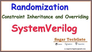 Constraint Inheritance and Overriding in SystemVerilog [upl. by Eireva]